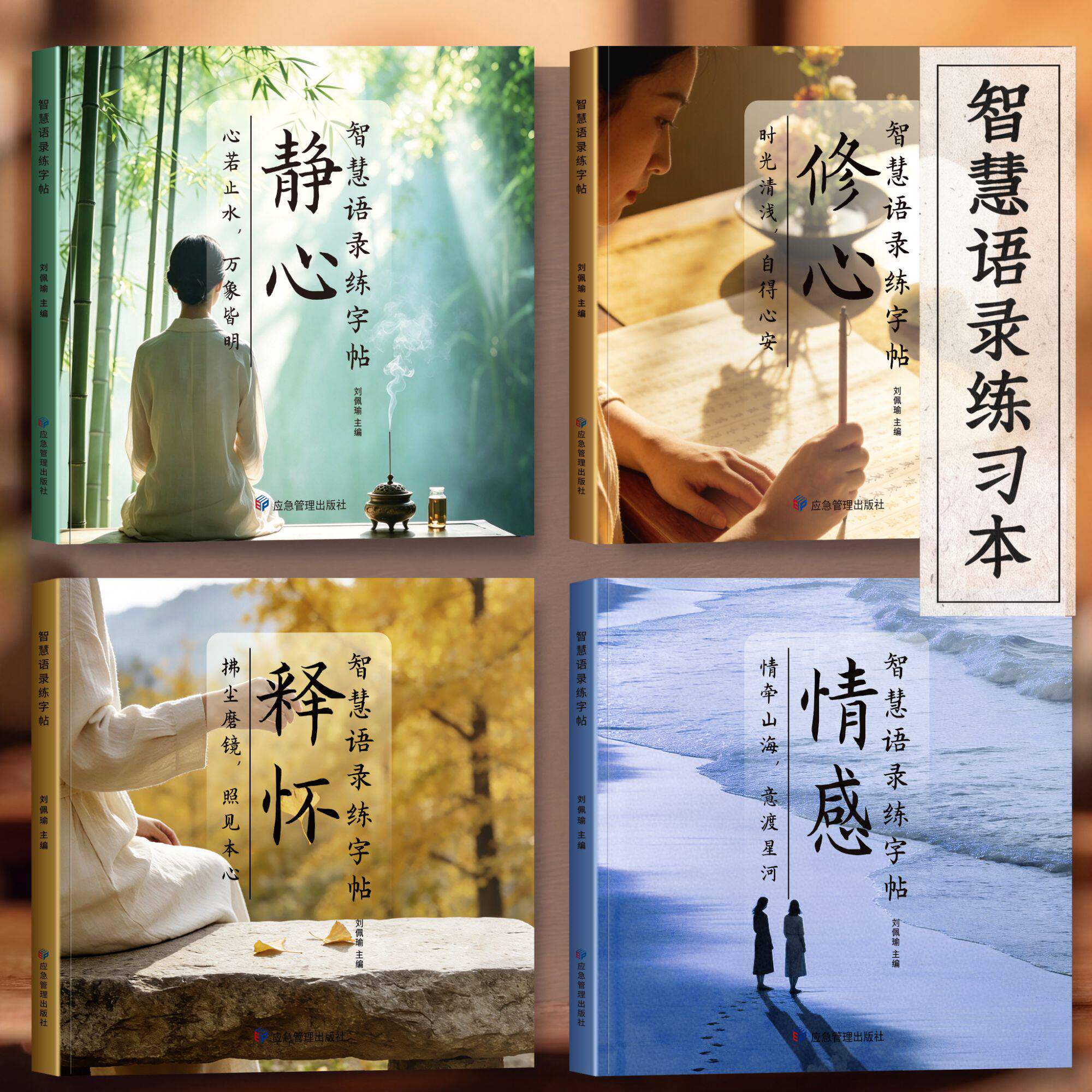 智慧语录字帖成人静心解压行楷硬笔手写体女生字体漂亮系