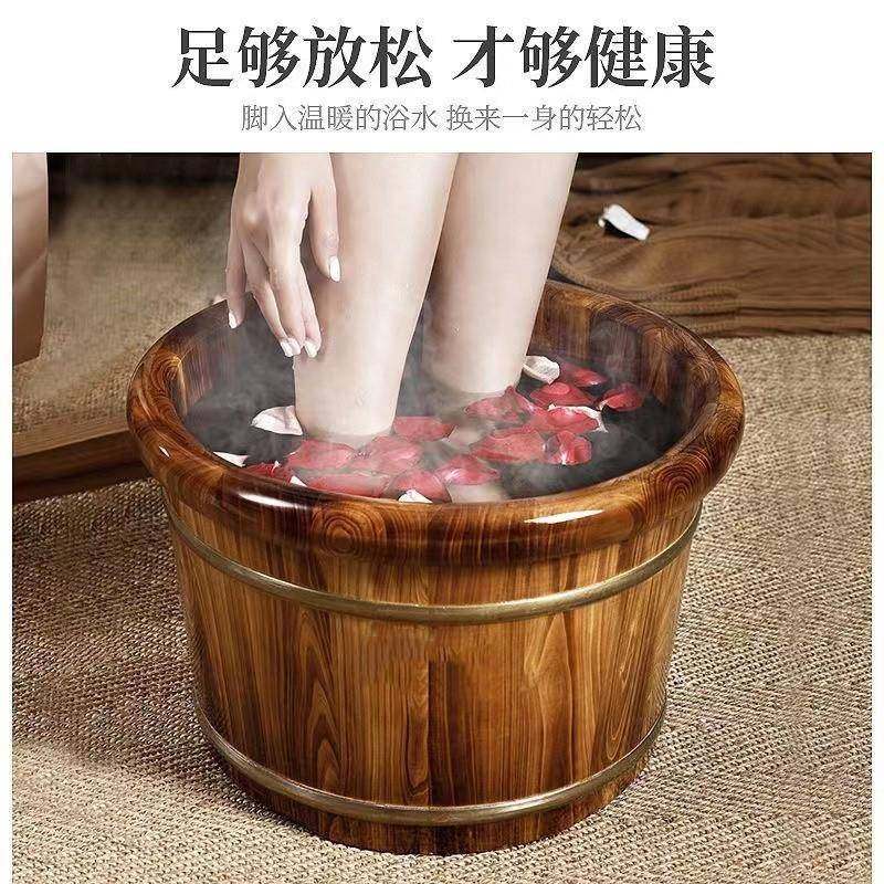木质泡脚桶保温碳化洗脚泡脚木盆实木洗脚桶洗脚盆家用加厚足浴桶,农机/农具/农膜,其它农用工具,淘宝优惠券,粉丝福利购,淘宝优惠卷