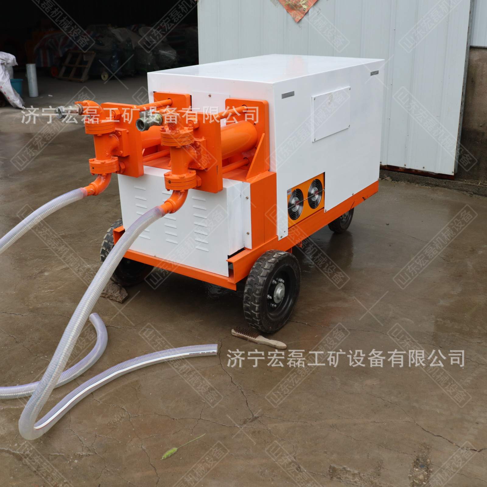 WYB灰浆注浆机隧道地基加固双缸双液注浆泵注浆加固用灰浆注浆泵