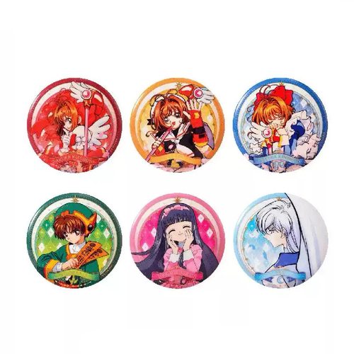 魔卡少女樱25周年纪念限定纪念吧唧系列小英小狼知世月徽章吧唧