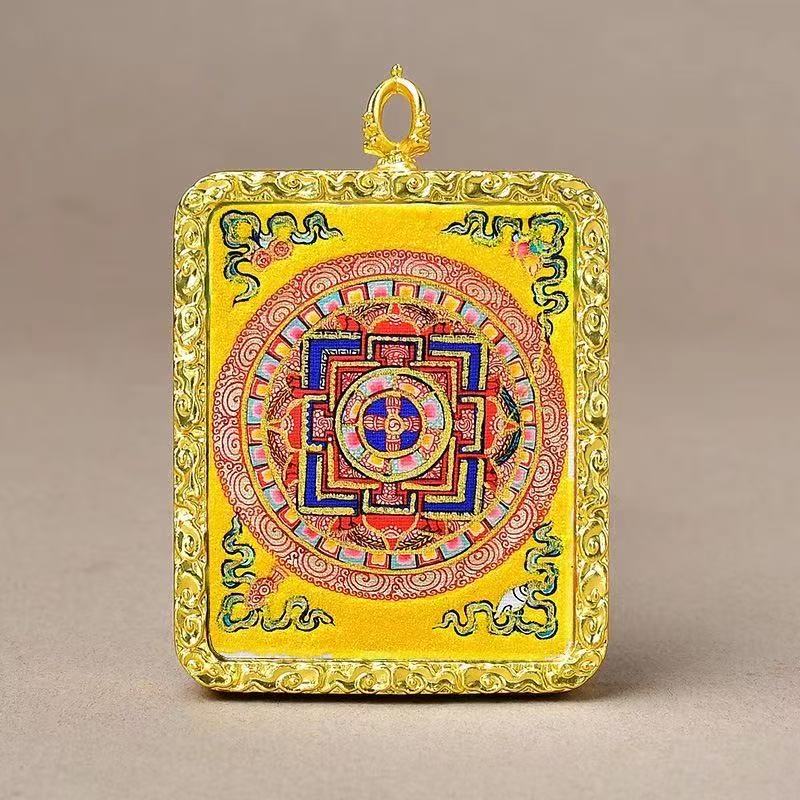 藏式唐卡坛城唐卡众佛的家精神领地