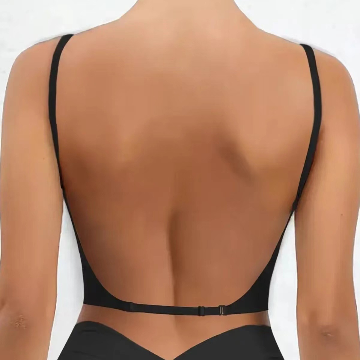 U backless multiple wearing styles bra 纯色U露背多种穿法文胸