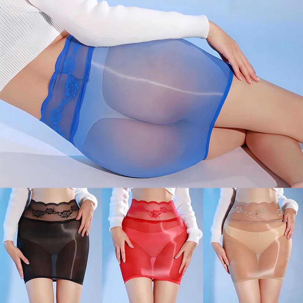High waisted lace edge see through skirt高腰蕾丝边透视包臀裙