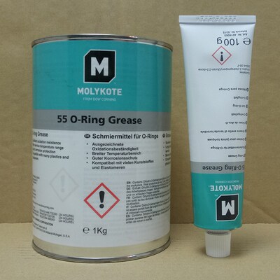 原装进口 MOLYKOTE 55 O-Ring Grease O型圈密封润滑硅脂 1.00g/