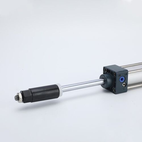 SCJ可调气缸63/80x10q0x150x200x250-50-75气动压机伸出调节5公分