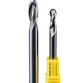 加长铣刀钨钢铝用合金钢用直铣刀加长刃球B刀6 10mm