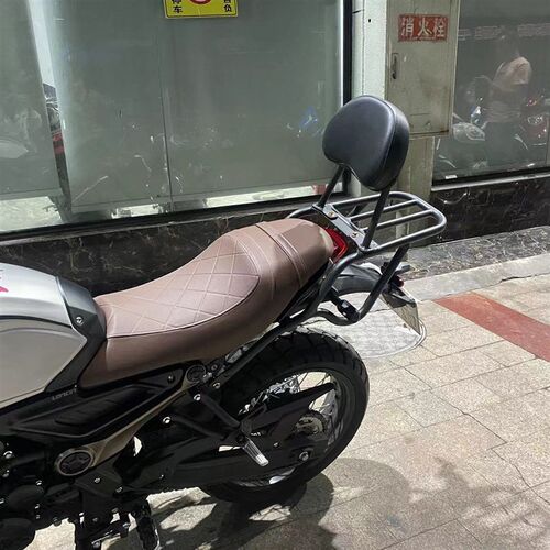 适用隆鑫无极300AC攀爬后尾箱架后尾架货架护杠S保险杠防摔杠改装