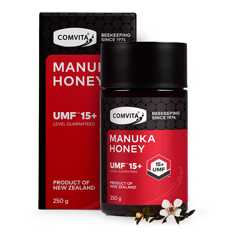 新西兰进口Comvita康维他麦卢卡蜂蜜UMF15+250g 效期2028.11