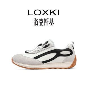 男款 子宽头鞋 25新款 鞋 休闲情侣百搭 爆款 loxki洛克斯基复古阿甘鞋