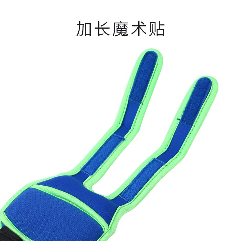 新款加厚防滑儿童护膝夏季婴幼儿爬行学步护具可调节点胶宝宝护膝