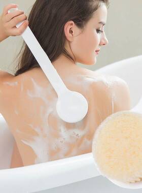 速发japaese bath brush rub ba log hadle ti洗澡刷子搓背刷