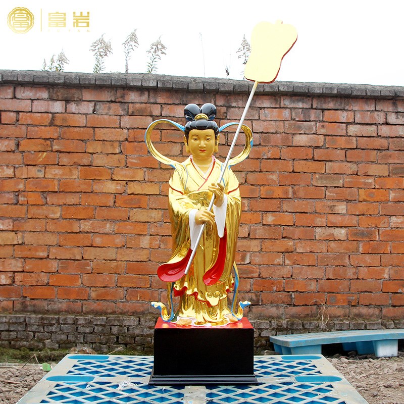 速发88厘米侍树脂佛像1.08米宫童1.米书童玉1.6米玻璃钢