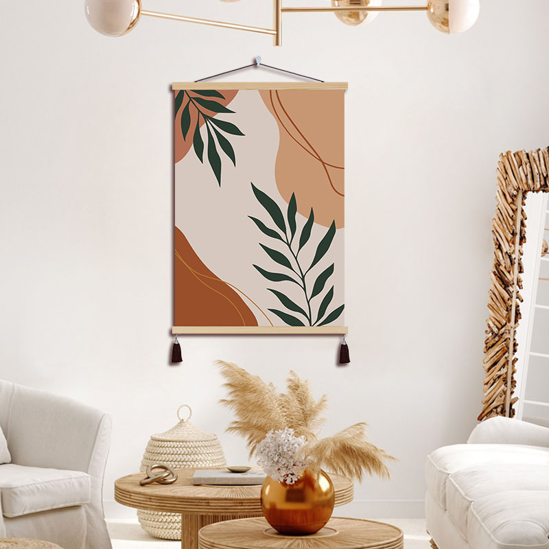速发风简约场景背景布挂布卧室床头房间装画布艺挂饰墙挡遮画