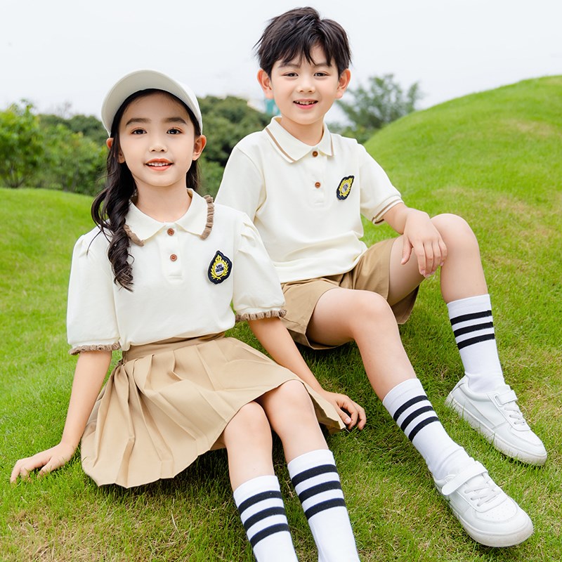 速发幼儿园园服春秋件兄妹服一年级运动校装高端两装套小学生班服