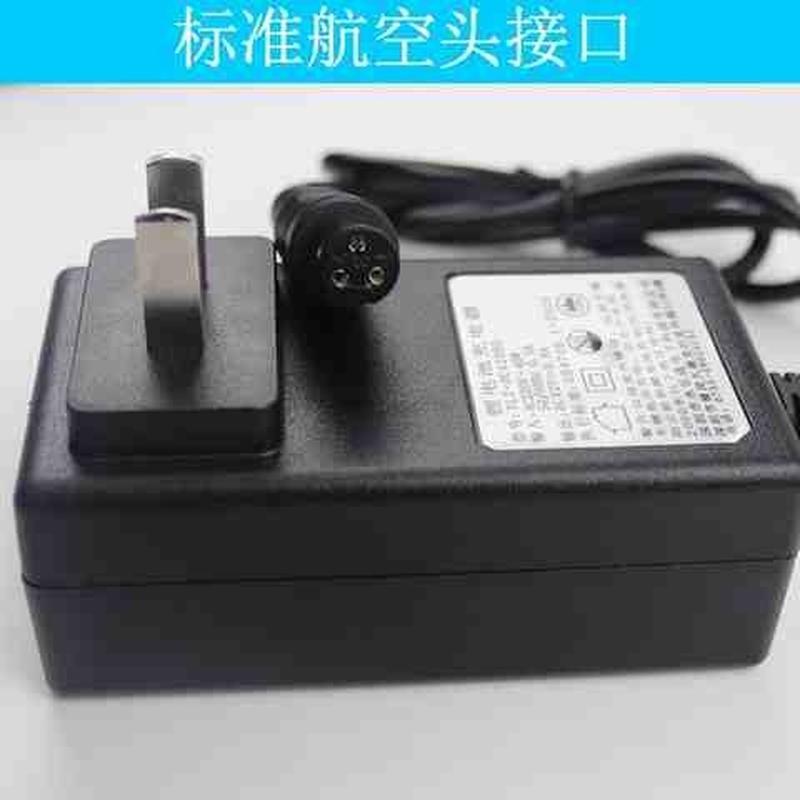 速发42v平恒车儿童双轮冲电器a8踏日猛犸王平衡行车三孔头通用