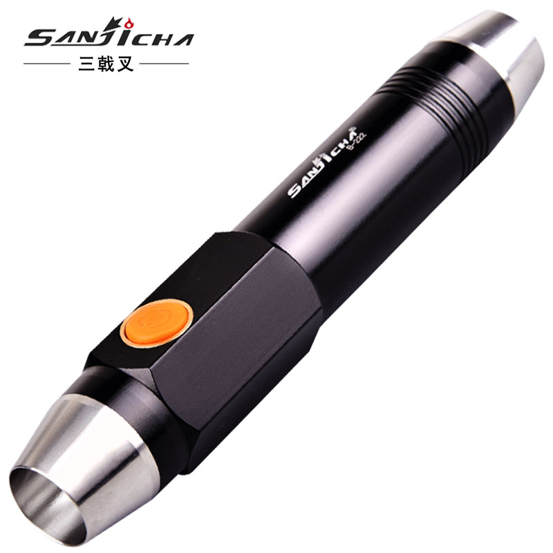 速发石玉照筒超亮鉴定琥珠翡翠珀宝紫光灯65荧光剂检测笔m