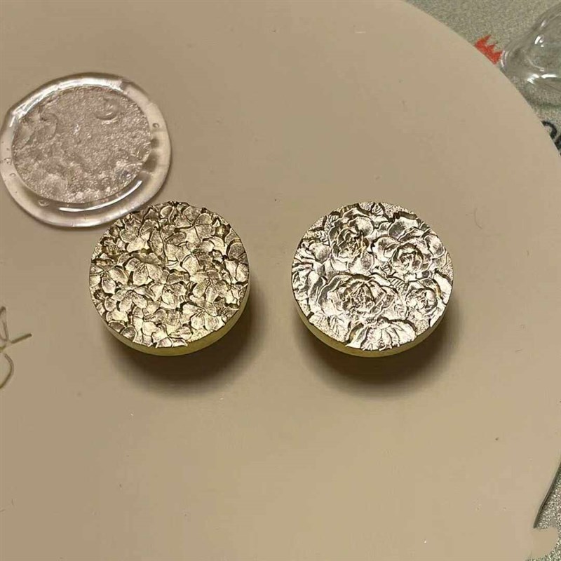 速发玫瑰花浮雕火漆印章头火漆蜡粒盖印工具套装手账装饰