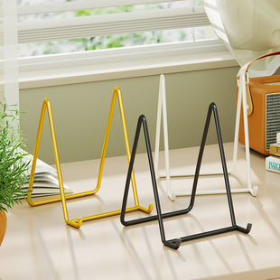 速发桌面相支框架平奖牌展示架创意落地立式画框相片托板托架摆台