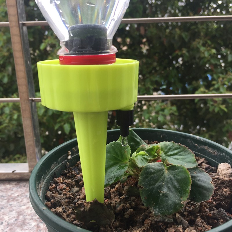 速发可个自助浇花器家浇小型滴水6调节渗水植物滴灌懒人定时用水