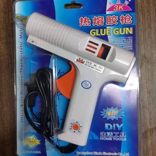 速发热熔胶枪 热用枪高热胶棒枪家胶电粘溶棒胶11mm 热熔胶棒枪工