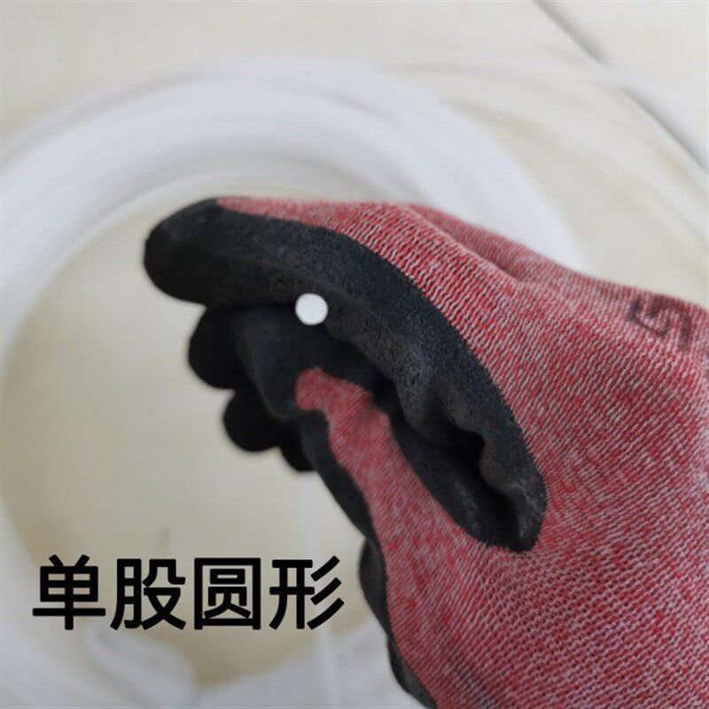 速发塑料焊丝PVDF聚偏氟乙烯焊条三角单双股圆形透明色板材管道专