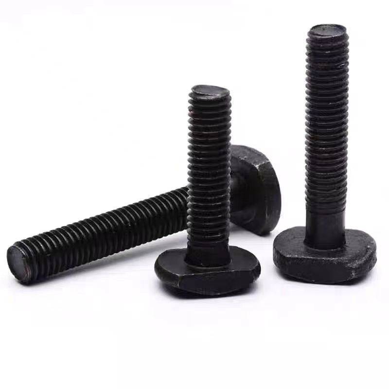 8.8级高强T型螺栓M6M8M10M12M16T形槽用螺栓T形方颈螺丝压板螺丝