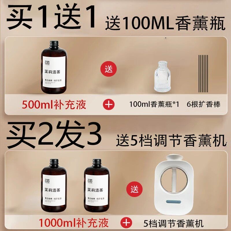 速发全季酒店香薰补充液全季绿茶威斯汀白茶喜茶同款室内家用留香