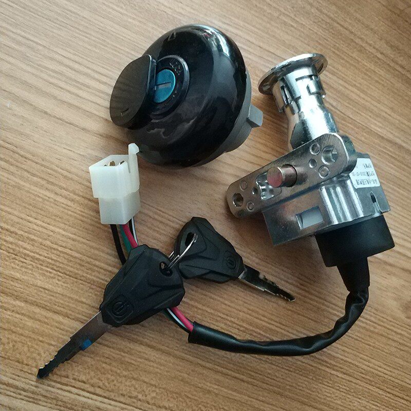 速发48QT5C80小龟踏板助力摩托车电门锁油箱 点火开关 全车锁