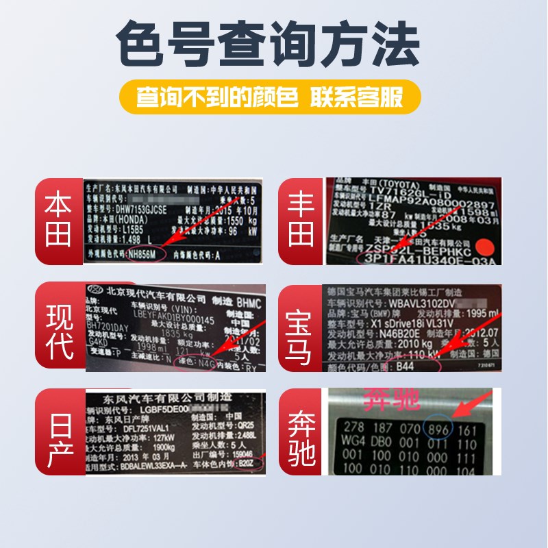 速发成品漆星月白聚氨酯金属漆适用于思域水晶紫与雅阁太空银喷漆