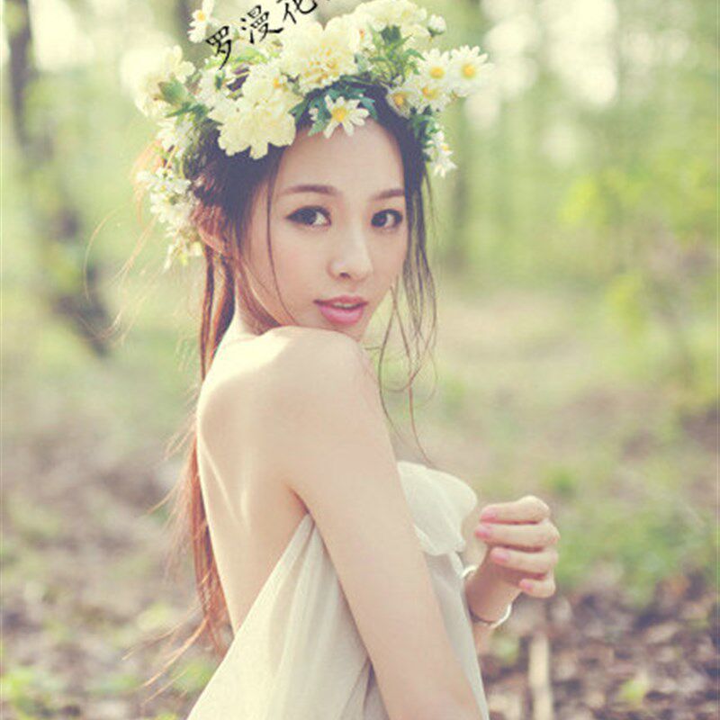 速发具纱影楼摄影道具儿童拍摄道婚情拍婚纱照道具外景侣摄头环花