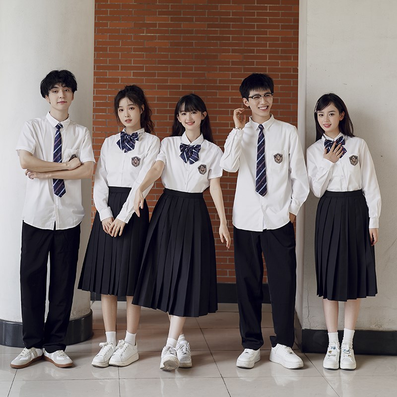 速发演版初中生校服学运风班服套装高中学生院动会朗诵合唱韩出服