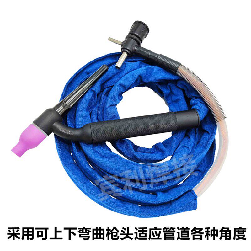 速发氩弧焊枪可弯00A-1划弧枪焊把线十字阀接头简易氩弧焊枪土把