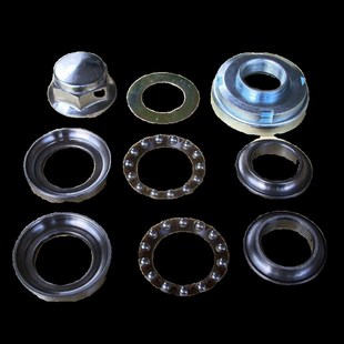 速发KYY锋朗WH12512适用五羊12A锋格摩托车转向平面压力方向轴承