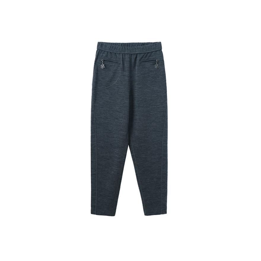 柯罗芭冬季专柜同款灰色针织休闲裤  KY3367(9VUN) ￥2590