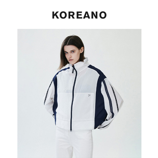 SW2908 柯利亚诺夏季 外套 运动条纹撞色拼接短款 ￥1590 专柜同款