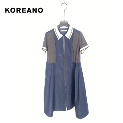 柯利亚诺夏季专柜同款运动感开襟式连衣裙  LT0037 ￥5880