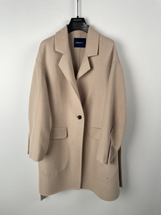 柯利亚诺冬季奥莱专柜正品大衣 FY4118(EUN)象牙白 吊牌价:3990