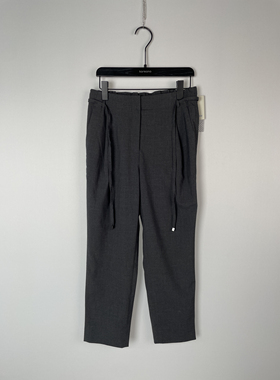 柯利亚诺冬季专柜同款深灰色休闲直筒裤  KW0162(9VUN) ￥2280