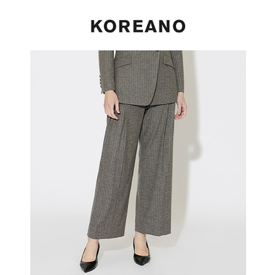 柯利亚诺春秋奥莱专柜正品裤 KY3948(JUN)C灰驼条 吊牌价:2590