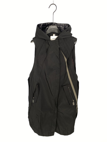 柯利亚诺春秋专柜同款黑色H型连帽长款马夹  JW3703(WUN) ￥4280