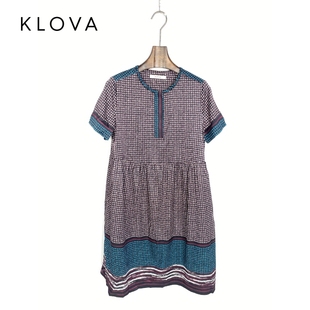 LW2705 玉兰波点印花连衣裙 ￥5690 专柜同款 柯罗芭夏季