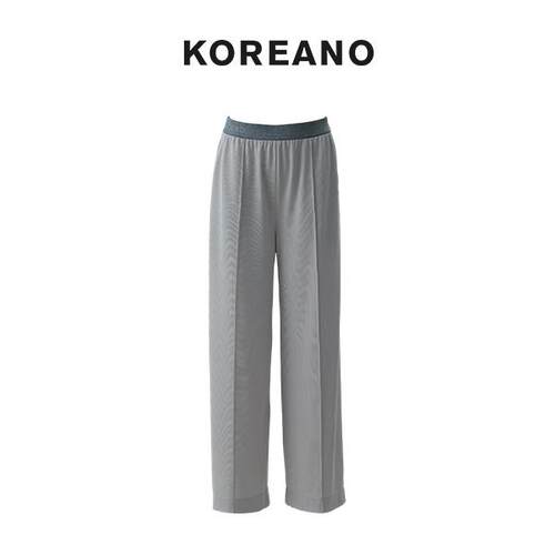柯利亚诺夏季专柜同款星月灰针织阔腿裤  KT4407(UN) ￥2280