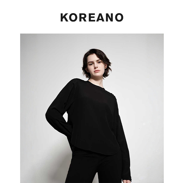 柯利亚诺春秋专柜同款黑色真丝衬衫  TW9350 ￥1390