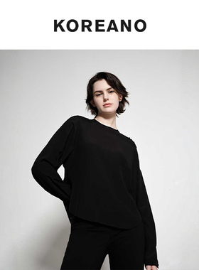 柯利亚诺春秋专柜同款黑色真丝衬衫  TW9350 ￥1390