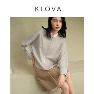 柯罗芭春秋专柜同款中式小立领长袖上衣  CY5292(BUN) ￥1590