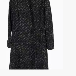 柯利亚诺春秋专柜同款黑绿花长款衬衫连衣裙  LT3207(VUN) ￥3280