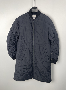 柯利亚诺冬季奥莱专柜正品棉服 MC2979(UNE)B蓝黑 吊牌价:5880