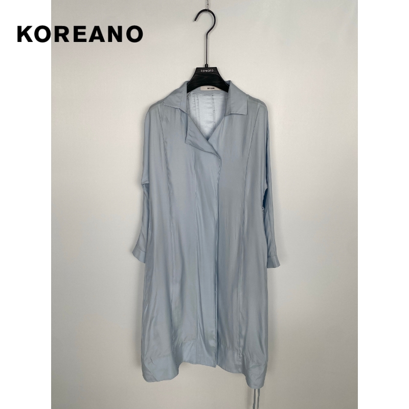 柯利亚诺夏季专柜同款清爽天蓝色连衣裙  LW2767 ￥5280