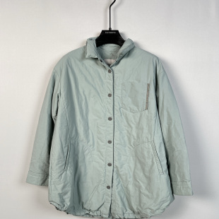 MZ4652A 柯利亚诺春秋专柜同款 棉服 式 ￥5280 青绿色小落肩棉衬衫