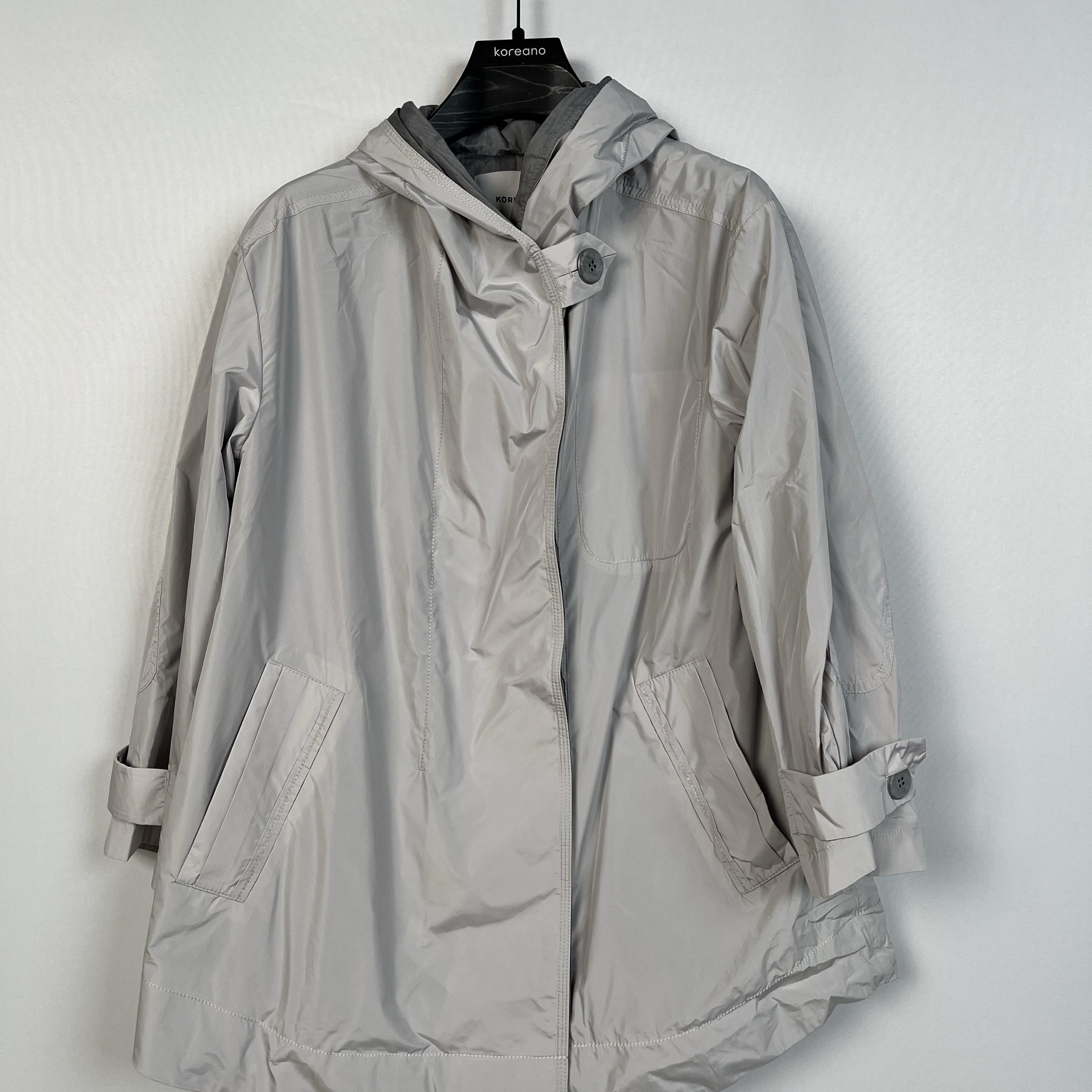 柯利亚诺春秋专柜同款星月灰连帽小A型外套  SW6147 ￥5580